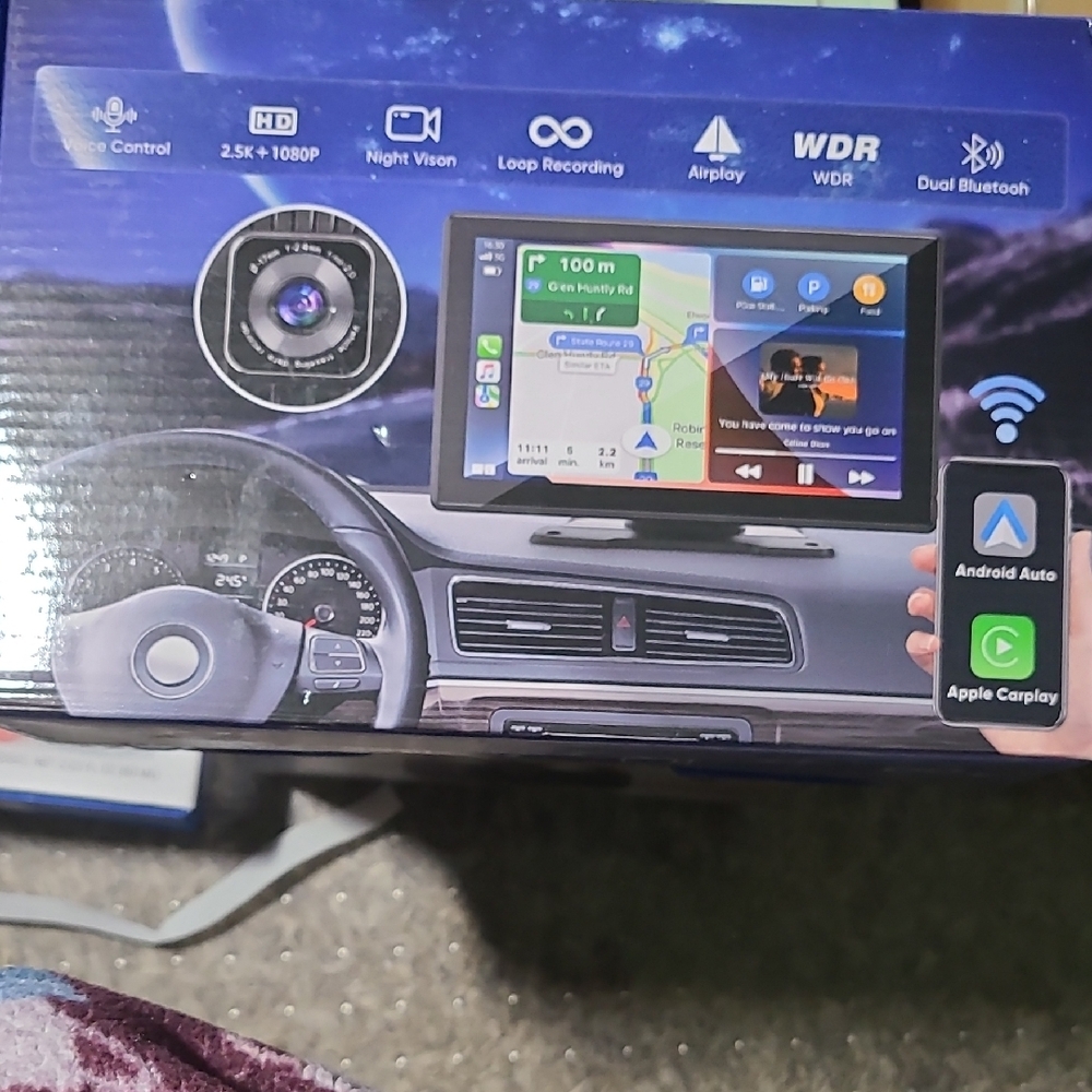 Advanced GPS Navigation System with Dual Bluetooth and Night Vision